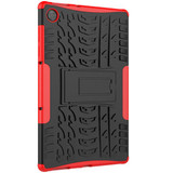 Lenovo Tab M10 HD (2nd Gen) TB-X306F Heavy Duty Case Red