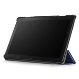 Lenovo Tab P10 TB-X705F Tri-Fold PU Case DarkBlue