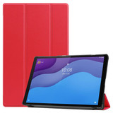Lenovo Tab M10 HD (2nd Gen) TB-X306F Tri-Fold PU Case Red