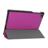 Lenovo Tab M10 FHD Plus TB-X606F Tri-Fold PU Case Purple