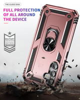 Samsung Galaxy A54 5G      Military Armour Ring Case    RoseGold