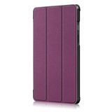 Lenovo Tab E8 TB-8304 Tri-Fold PU Case Purple