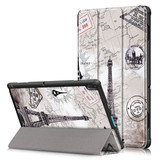 Lenovo Tab E10 TB-X104F Designer Tri-Fold Case EiffelTower