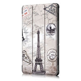Lenovo Tab E10 TB-X104F Designer Tri-Fold Case EiffelTower