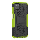 Samsung Galaxy A12      Heavy Duty Case    Green