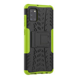 Samsung Galaxy A31      Heavy Duty Case    Green