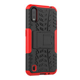 Samsung Galaxy A01      Heavy Duty Case    Red