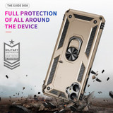 Samsung Galaxy A05      Military Armour Ring Case    Gold