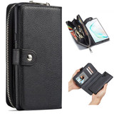 Samsung Galaxy Note 10      Zipper Wallet Case    Black