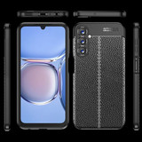 Samsung Galaxy A05s      Leather Texture Case    Black