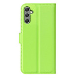 Galaxy A24 4G      Pu Wallet Case    [Green]