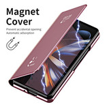 Samsung Galaxy Z Fold4 5G      Mirror Folio Case    Pink
