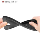 Samsung Galaxy J7 Pro/J7 2017      Leather Texture Case    Red