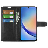 Galaxy A34 5G      Pu Wallet Case    [Black]