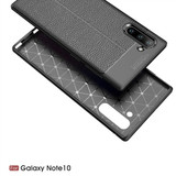 Samsung Galaxy Note 10      Leather Texture Case    Navy
