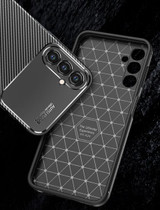 Samsung Galaxy A24 4G      Carbon Fibre Case    Black