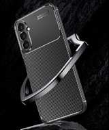 Samsung Galaxy A24 4G      Carbon Fibre Case    Black