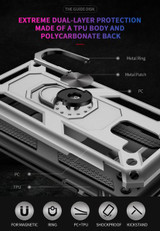 Samsung Galaxy J6      Military Armour Case    Red