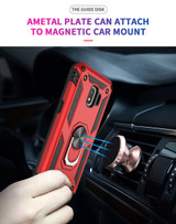 Samsung Galaxy J2 Pro 2018      Military Armour Case    Red