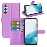 Galaxy A54 5G      Pu Wallet Case    [Purple]