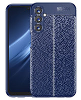 Samsung Galaxy A24 4G      Leather Texture Case    Navy