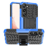 Samsung Galaxy S23      Heavy Duty Case    Blue