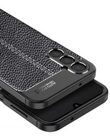 Samsung Galaxy A14      Leather Texture Case    Navy