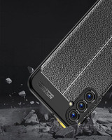 Samsung Galaxy A24 4G      Leather Texture Case    Black