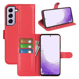 Galaxy S23+      Pu Wallet Case    [Red]