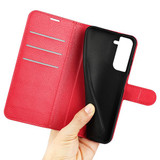 Galaxy S23+      Pu Wallet Case    [Red]