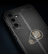 Samsung Galaxy A54 5G      Leather Texture Case    Black