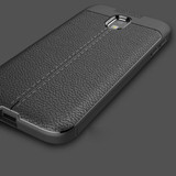 Samsung Galaxy J3 Pro/J3 2017      Leather Texture Case    Grey