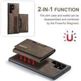 Samsung Galaxy S23 Ultra      Magnetic Wallet    Coffee