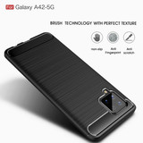 Samsung Galaxy A42      Carbon Fibre Case    Black