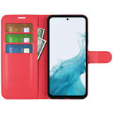 Galaxy A54 5G      Pu Wallet Case    [Red]