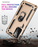 Samsung Galaxy A72      Military Armour Case    Gold