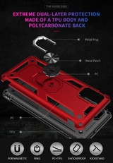 Samsung Galaxy A31      Military Armour Case    Red