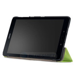 Samsung Galaxy Tab S3 9.7 T820    Tri-Fold PU Case    Green