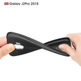 Samsung Galaxy J2 Pro 2018      Leather Texture Case    Grey