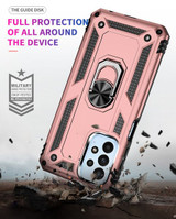 Samsung Galaxy A23      Military Armour Ring Case    RoseGold