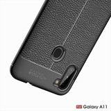 Samsung Galaxy A11      Leather Texture Case    Navy