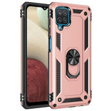 Samsung Galaxy A12      Military Armour Case    RoseGold