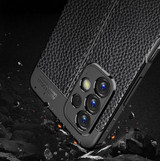 Samsung Galaxy A23      Leather Texture Case    Black