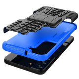 Samsung Galaxy S22+      Heavy Duty Case    Blue
