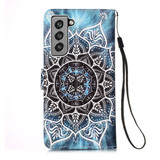 Samsung Galaxy S21 FE 5G      Designer PU Case      Mandala