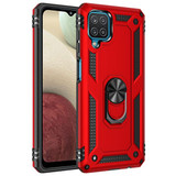 Samsung Galaxy A12      Military Armour Case    Red