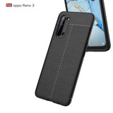 OPPO Find X2 Lite Leather Texture Case Navy