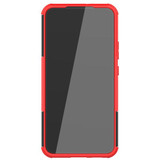 Samsung Galaxy S22+      Heavy Duty Case    Red