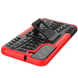 Samsung Galaxy S22+      Heavy Duty Case    Red