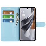 Oppo Reno 10 Pro 5G      Pu Wallet Case    [Lightblue]